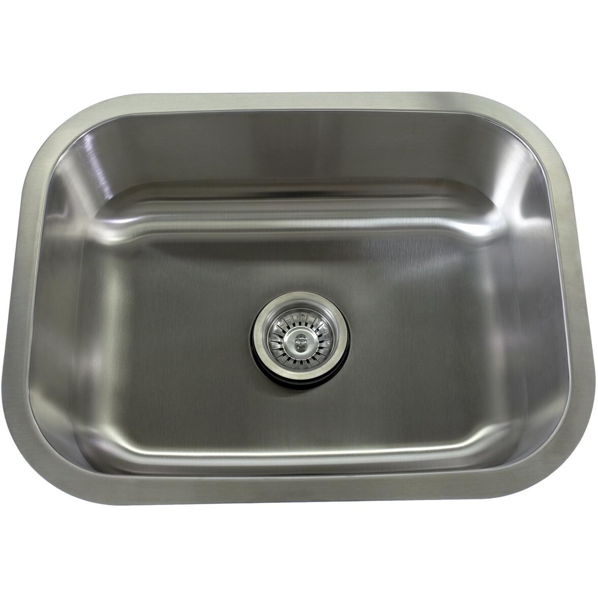 Signature 23 X 18 Outdoor Rated Stainless Steel Undermount Sink W/ Sink Strainer