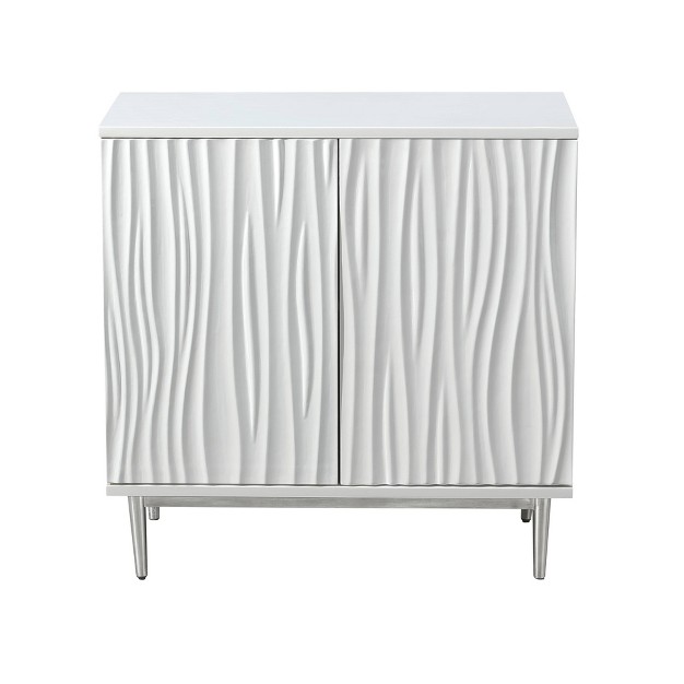 Camber 2 Door Cabinet White Treasure Trove Accents