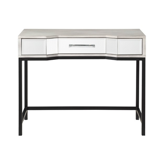 Gabby Chic 1 Drawer Console Table White Treasure Trove Accents