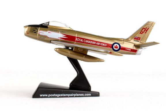 Postage Stamp PS5361 4 Rcaf Canadair Sabre 1/110 G...