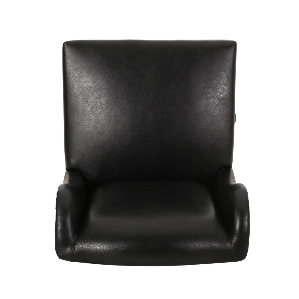 Bergen Contemporary Wingback Swivel Office Chair by Christopher Knight Home