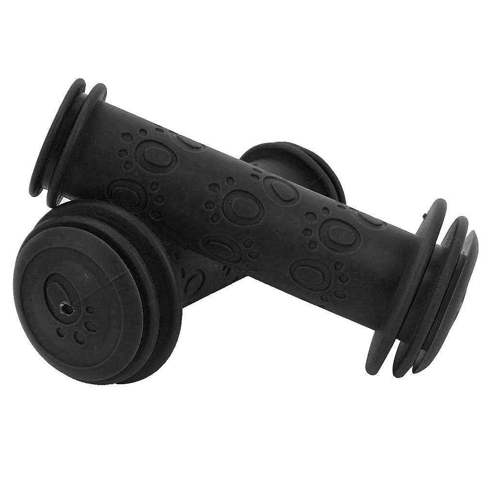 Children's Kids Bike Scooter Handle Bar Anti Slip Grips Bicycle Handlebar Grips(black)