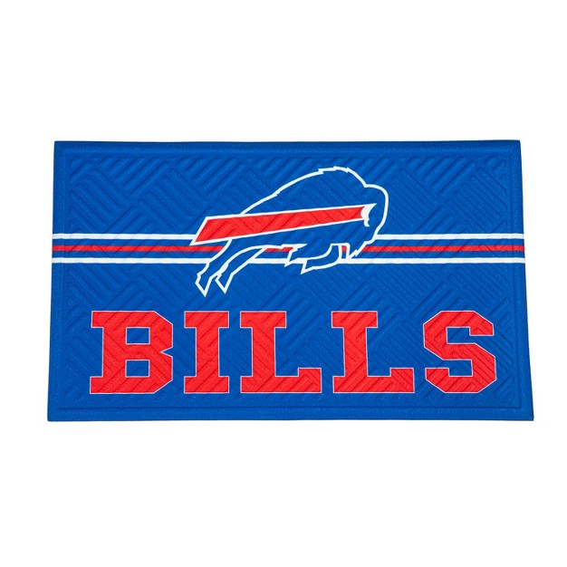 Embossed Mat Cross Hatch Buffalo Bills