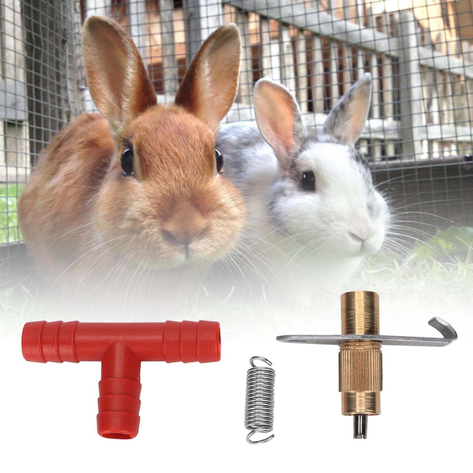 100pcs Rabbit Automatic Water Drinker Feeder Animal Supplies (water Nipple)