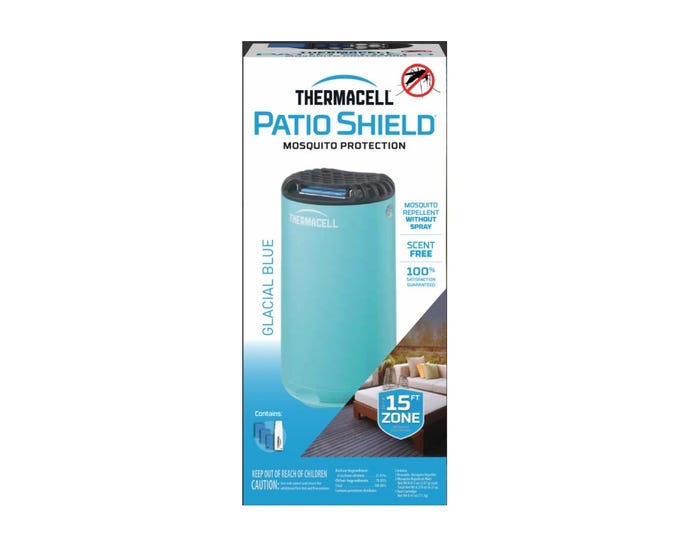 Thermacell MR-PSB Patio Shield Mosquito Repeller， Glacial Blue - MRPSB