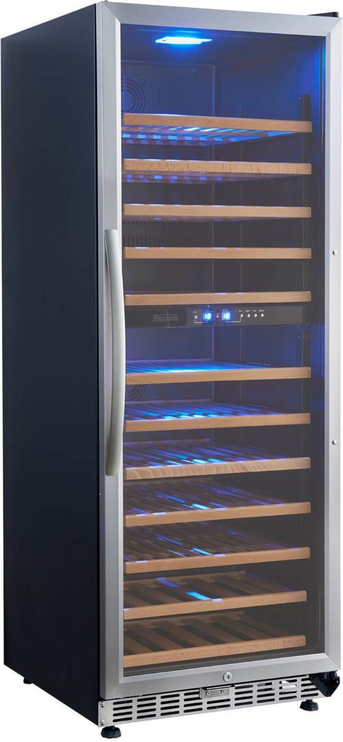 Eurodib USF128D 24 Inch Stainless Steel Wine Cooler