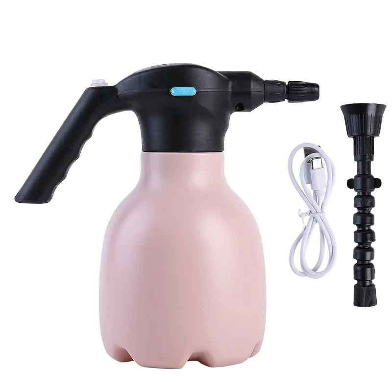 Electric Spray Bottle Handheld Garden Fertilizer Sprayer Plant Mister Portable Pump Cordless Sprayer Watering Can for Plants