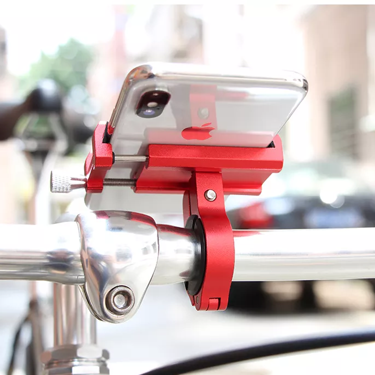 Bicycle Phone Holder Universal Bike Motorcycle Handlebar Clip Stand Mount Cell Phone Holder Bracket for iPhone