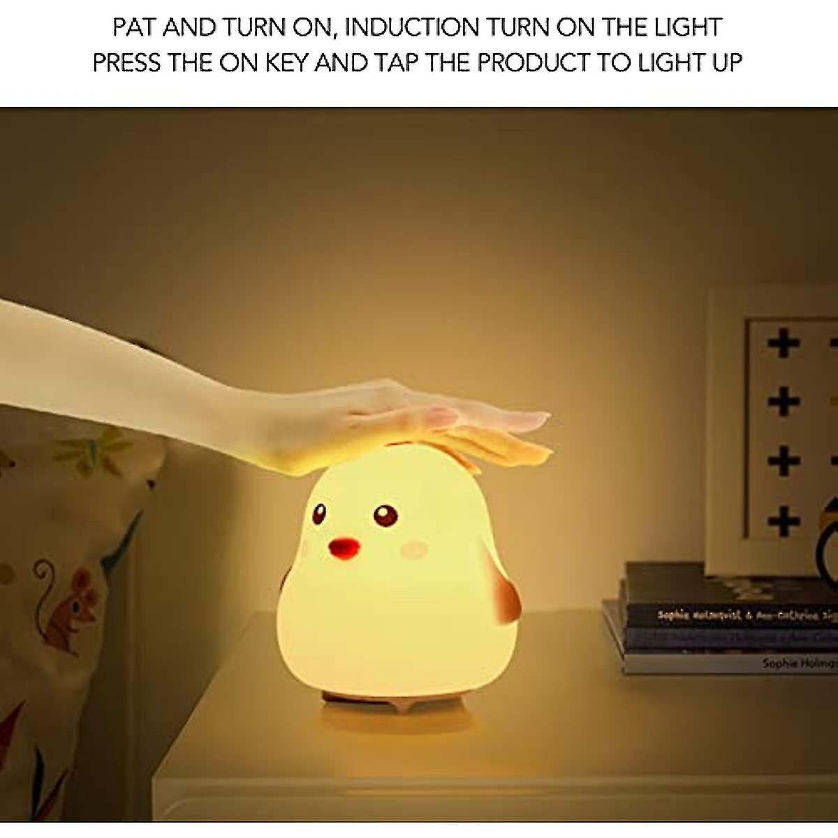 Led Night Light For Kids Innovative Chick Shape Kids Night Light Usb Charging Kids Baby Cute Night Lamp With Touch Sensor