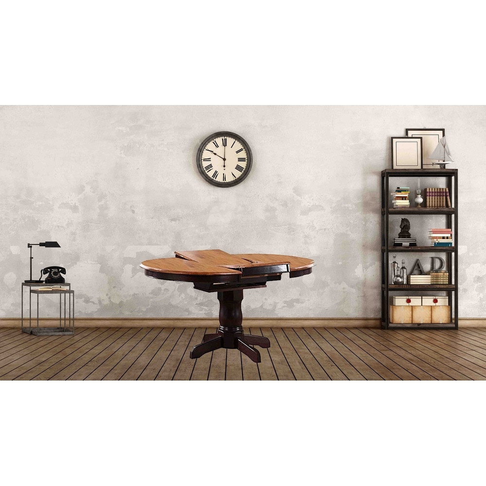 Round Butterfly leaf Dining Table  42\