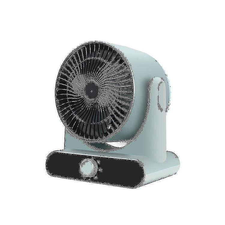 Electric Heater Mini Home Heating Fan Portable Desktop Office Space Fast Hot Air For Room Machine High Quality Blue