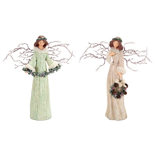 Branch Wing Angels (Set of 2)