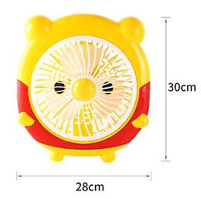 Cartoon Little Fan Mini Student Dormitory Mute Portable Home Little Fan