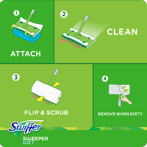 Swiffer Sweeper Wet Mop Refills  PGC95531