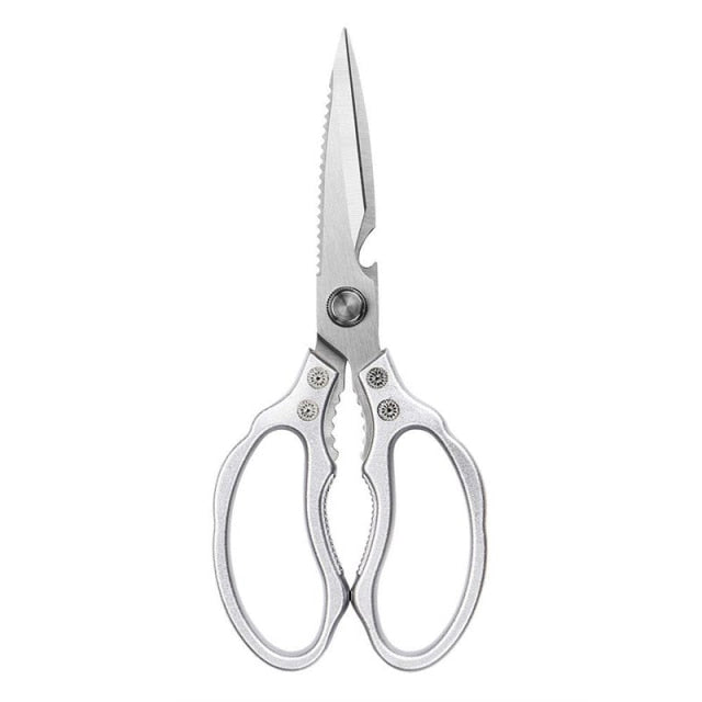 Heavy Duty Stainless Steel Kitchen Scissors,Multipurpose Ultra Sharp Utility Scissors, Professional Poultry Shears for Bone, Chicken, Meat, Fish, Turkey,Vegetables,Barbecue Scissors.