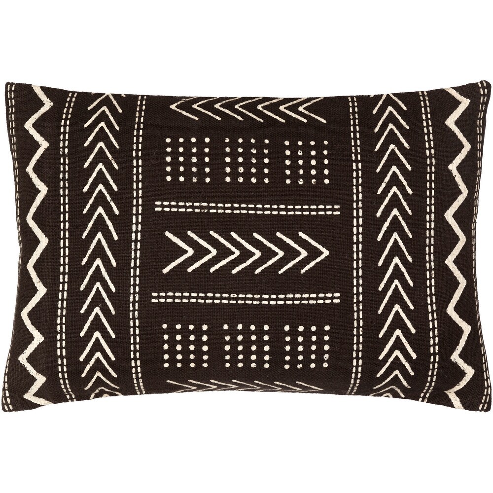 Kaiae Geometric Global Pattern Throw Pillow