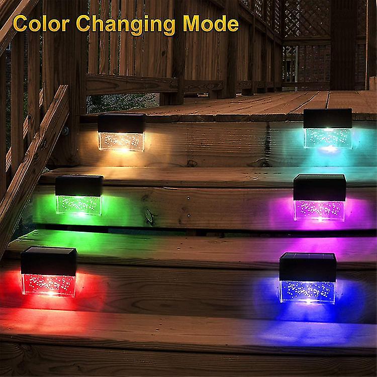 Deck Lights Fence Post Lights Outdoor Lighting Garden Decor - Permanent Overnight (6-pack)