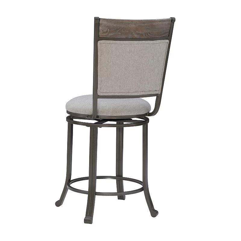 Linon Franklin Swivel Counter Stool