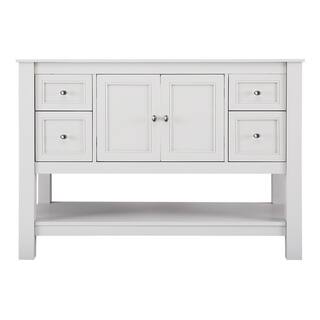 Home Decorators Collection Gazette 48 in. W Bath Vanity Cabinet Only in White GAWA4822D