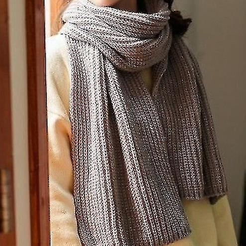 Winter Fashion Women Thick Scarf Knitted Scarves (b)