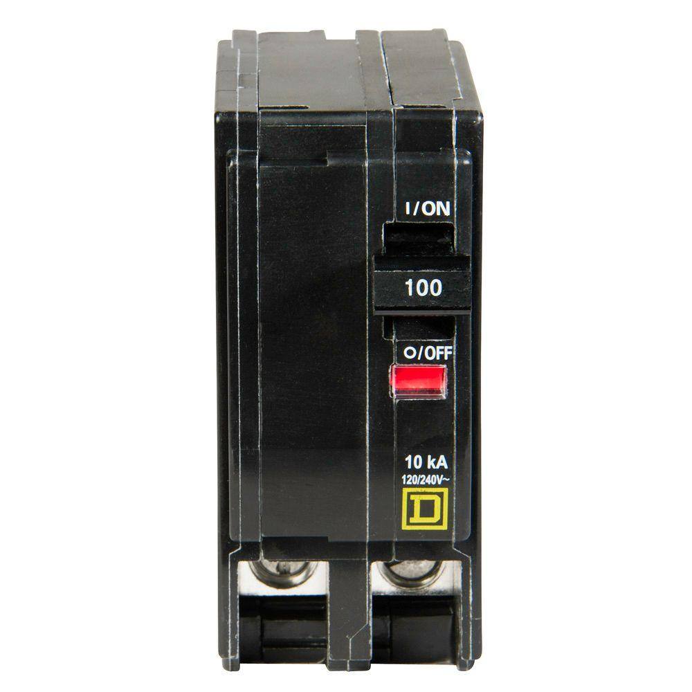 Square D 100 Amp 2-Pole Circuit Breaker QO2100C