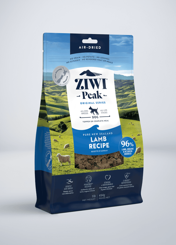 ZiwiPeak Grain Free Air-Dried Lamb Recipe Dry Dog Food