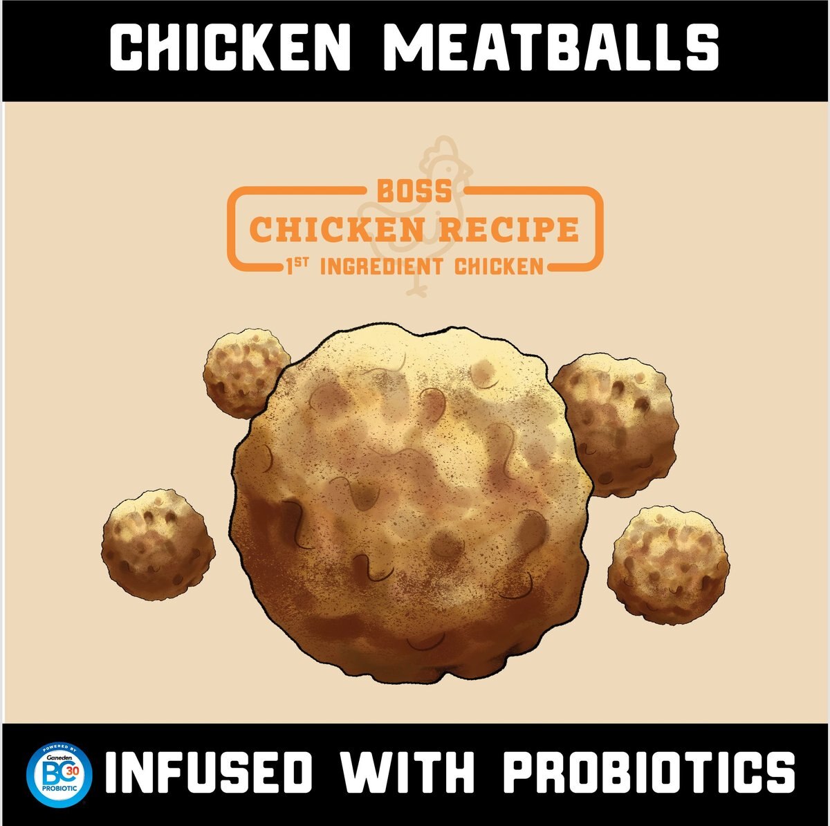 Boss Dog Proballs Chicken Freeze Dried Dog Treats