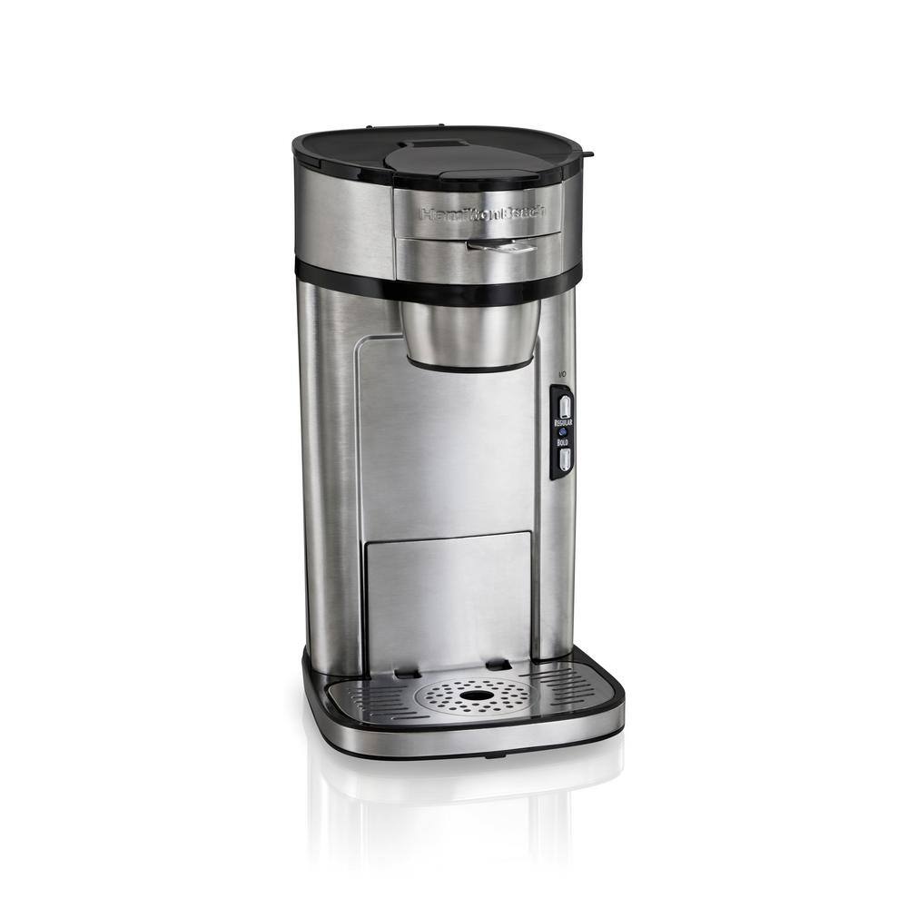 Hamilton Beach The Scoop 1. 75-Cup Stainless Steel Coffee Maker 49981R