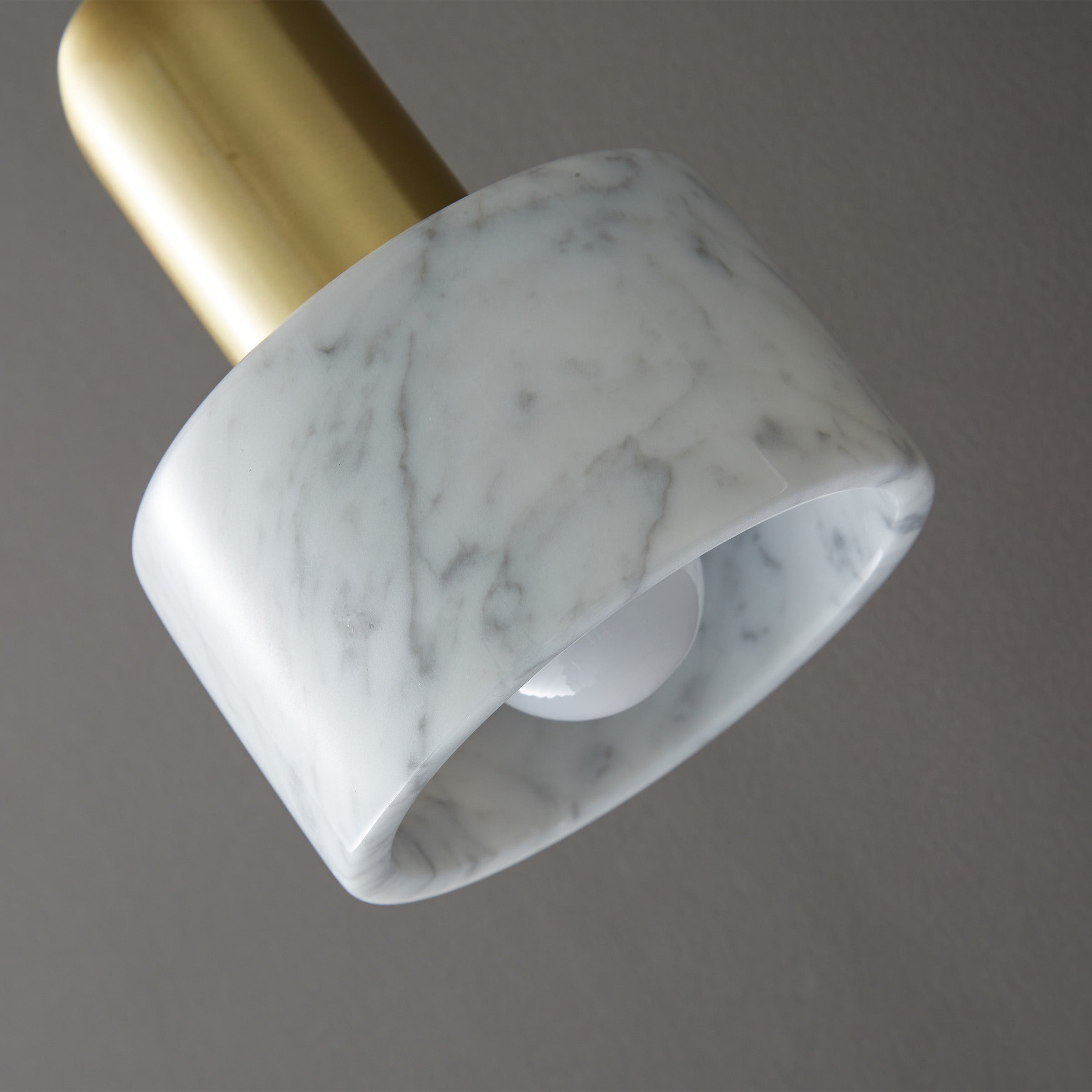 White Marble Pendant Lamp 7713-We