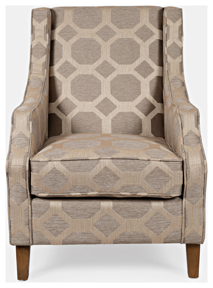 Sanders Accent Chair  28x41   Transitional   Armchairs And Accent Chairs   by Kolibri Decor  Houzz