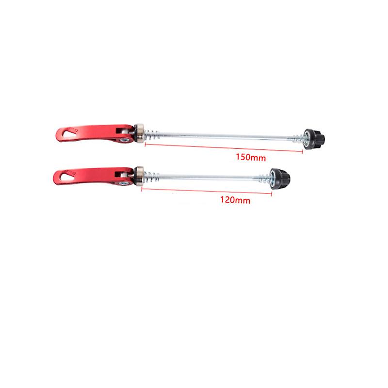 Bicycle Hub Quick Release Lever Mtb Road Bicycle Steel Skewers Front Wheel 145mm Rear 175mm For Mountain Bike Folding