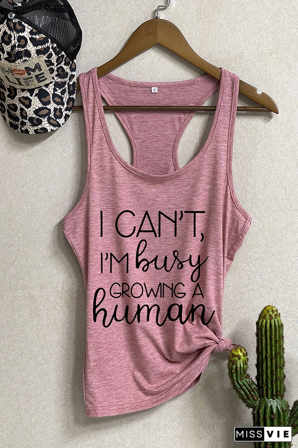 I Can't Busy Growing A Human Shirt | Funny Pregnancy, Cute Maternity Sleeveless Tank Top Wholesale