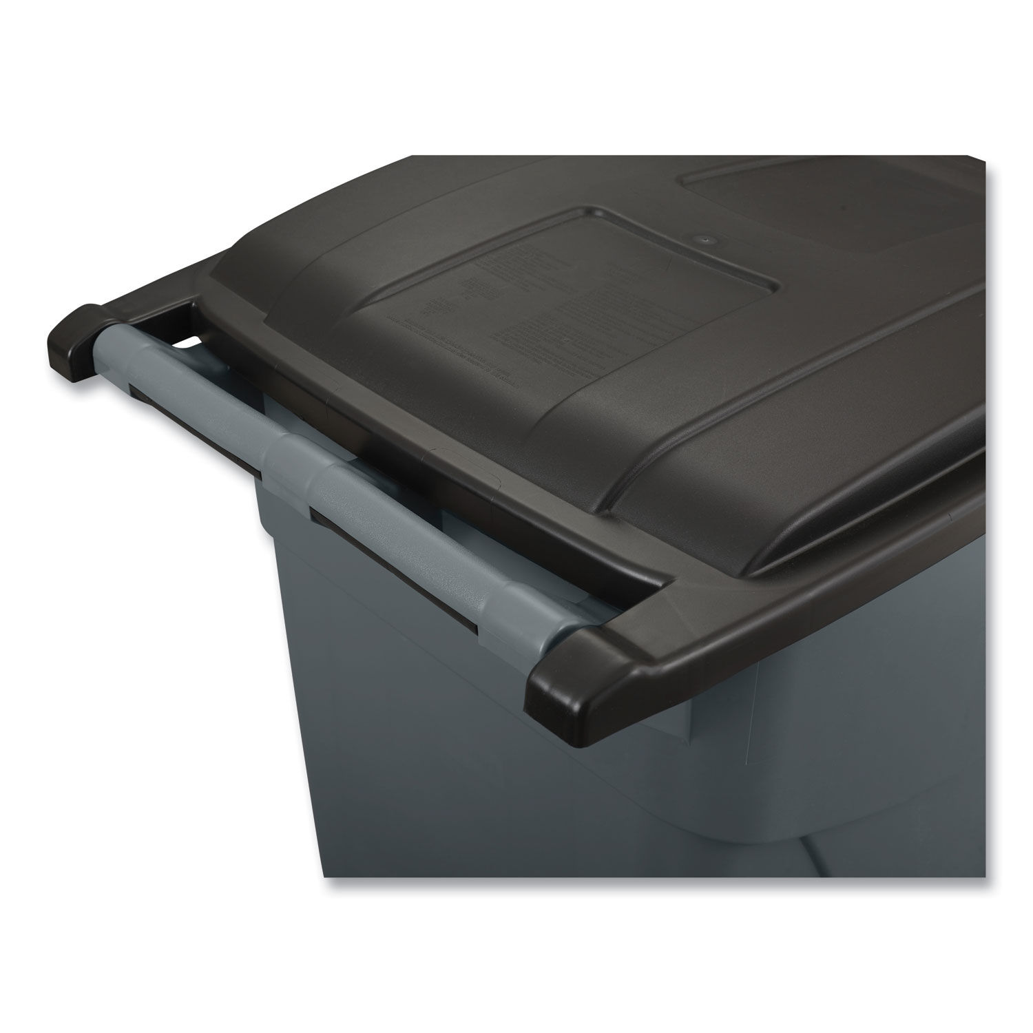 Square Brute Rollout Container by Rubbermaidandreg; Commercial RCP9W27GY