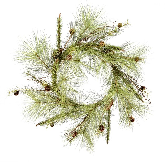 Vickerman Artificial Jasper Pine Series Wreath