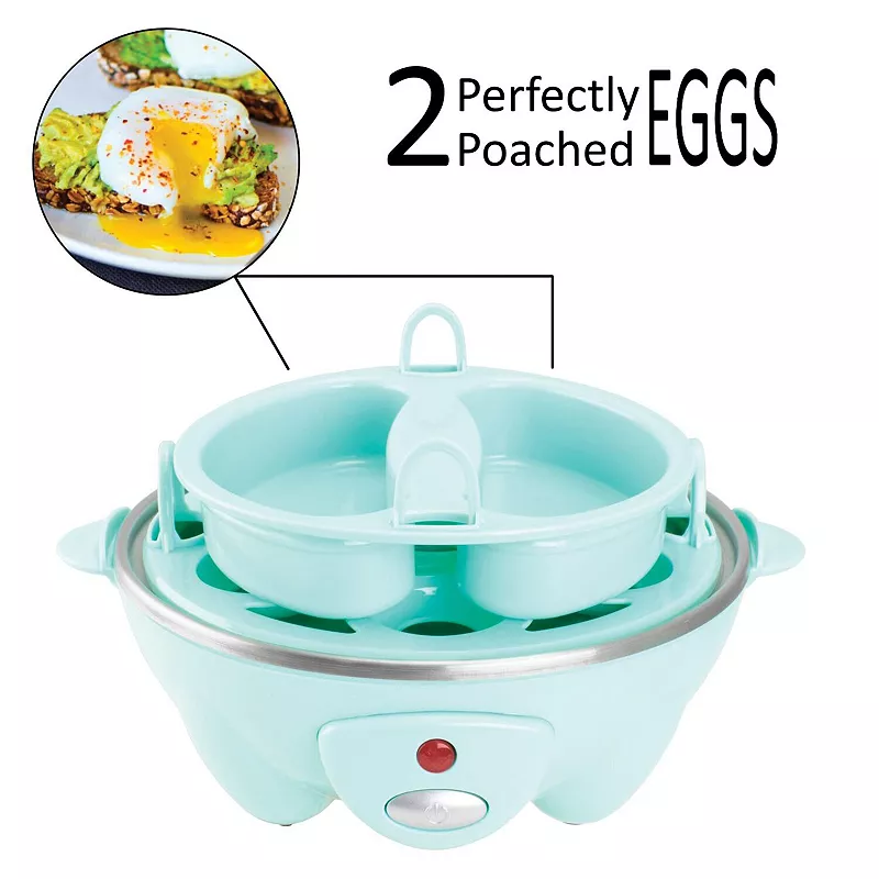 Brentwood Electric 7 Egg Cooker with Auto Shut Off