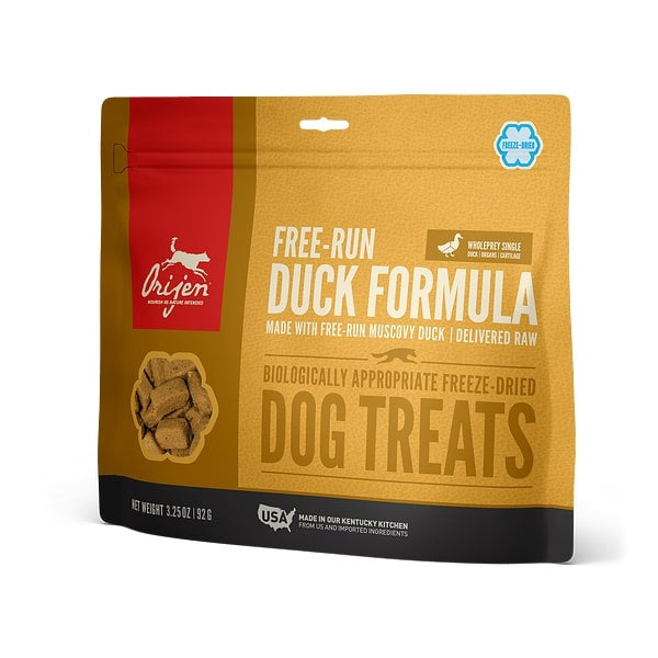 ORIJEN Freeze Dried Free Run Duck Dog Treats andndash; Pet Empire and Supplies