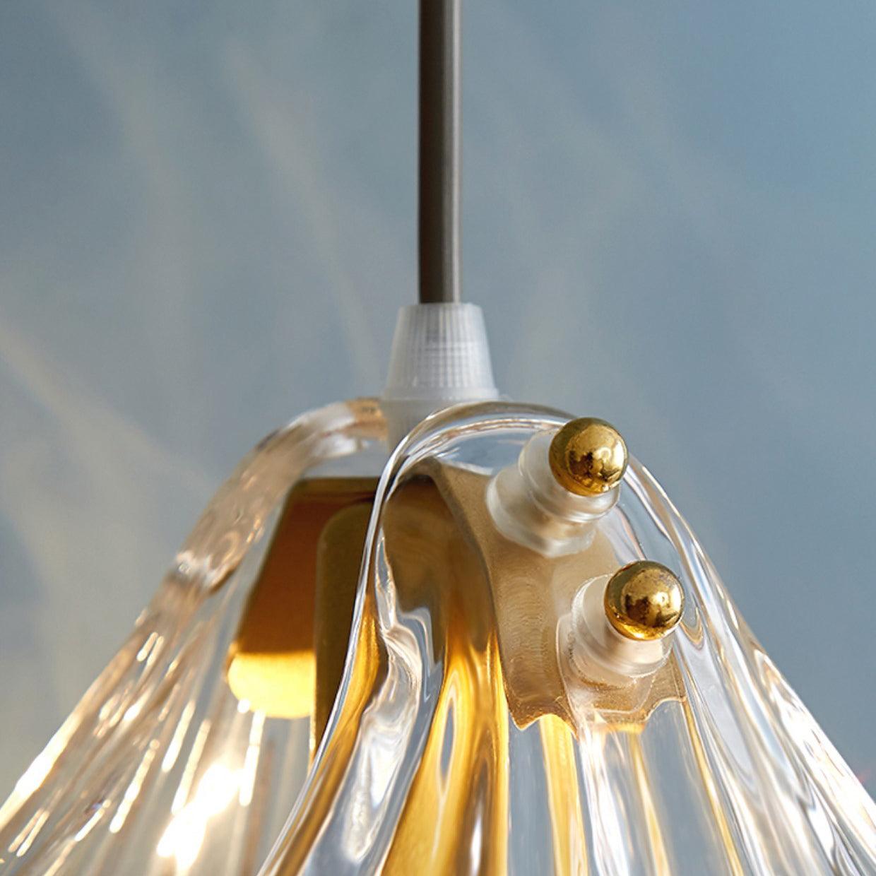 Shell Mini Pendant Swag Light