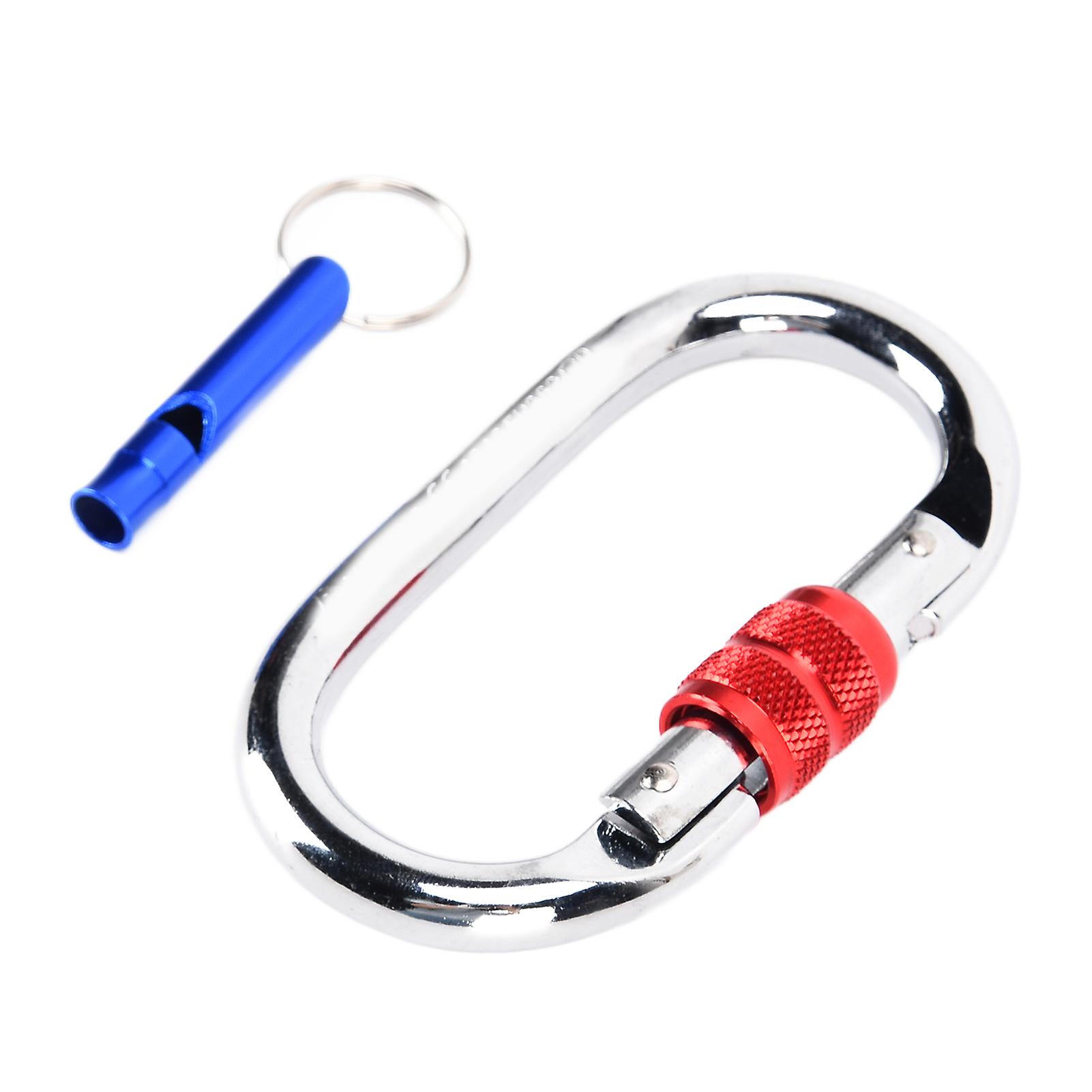 Carabiner Clip O Shape Heavy Duty Carabiner Clip 25kn For Climbing Hammocks Camping