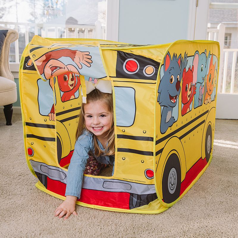 CoComelon Musical Yellow School Bus Pop Up Tent