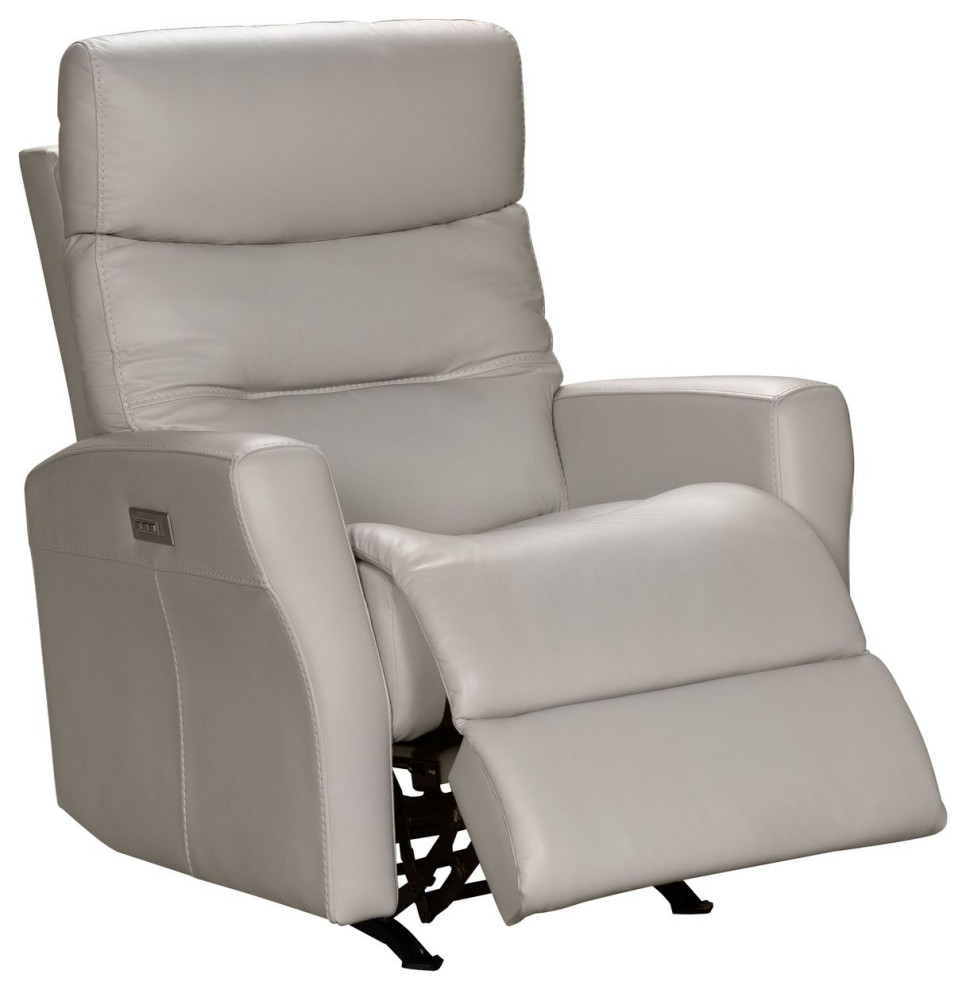 BarcaLounger Donavan Power Rocker Recliner With Lumbar   Laurel Cream   Contemporary   Recliner Chairs   by Unlimited Furniture Group  Houzz