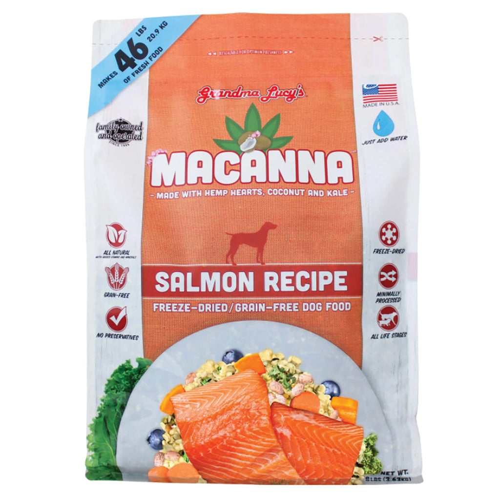 Grandma Lucy's Macanna Freeze Dried Salmon Dog Food