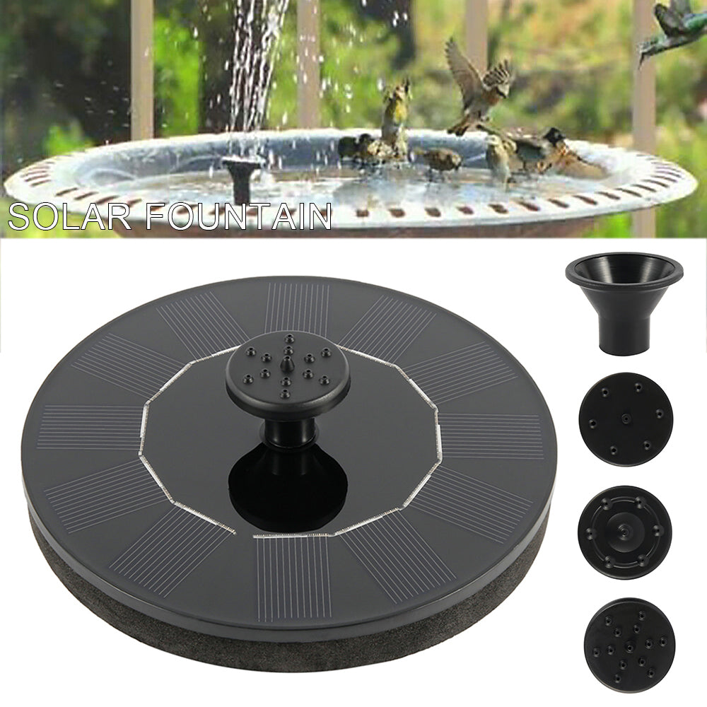 Willstar Solar Fountain Pump Solar Floating Water Fountain Solar Fountain Garden Lawn for Garden Pond Pool， Bird Bath， Back Yard