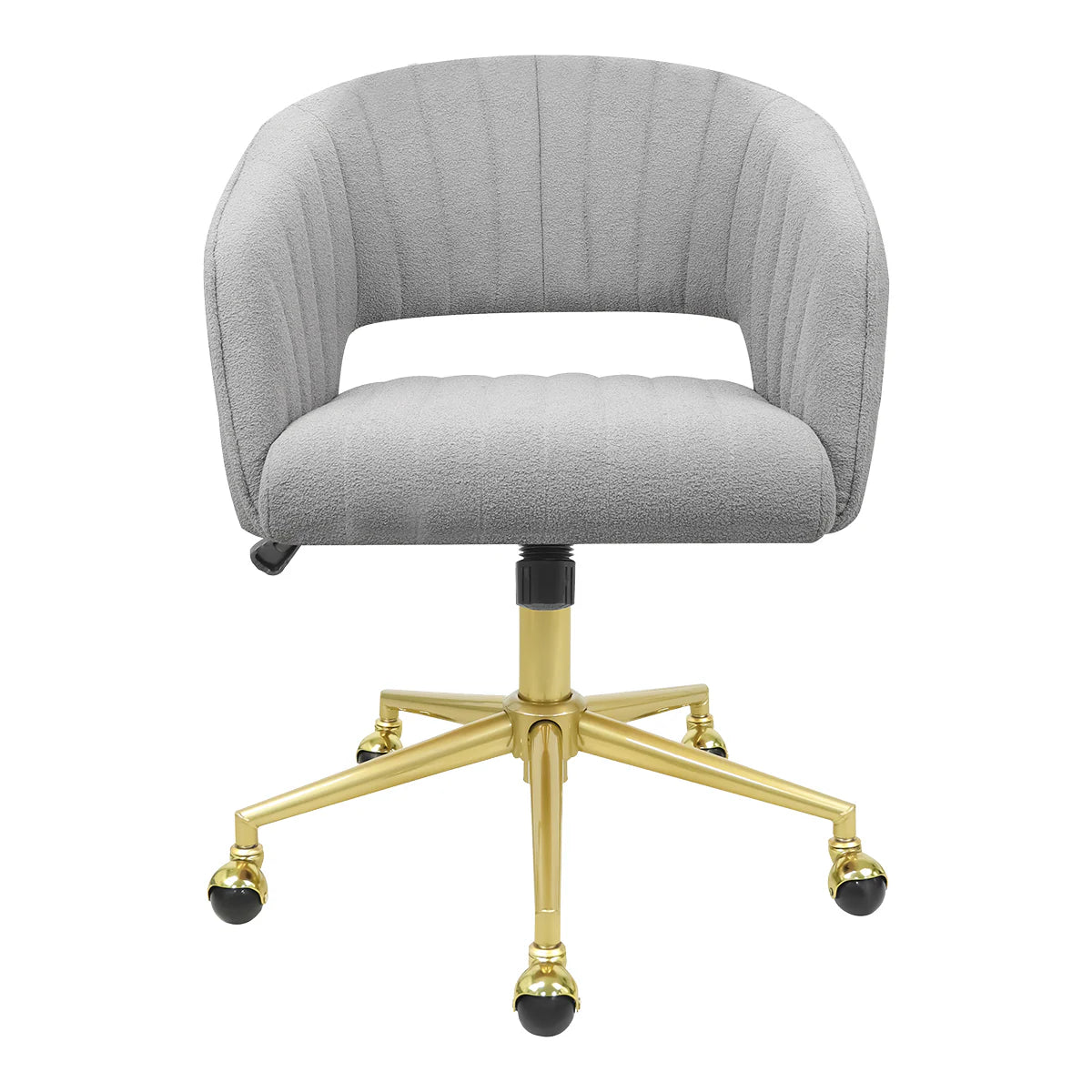 IVFC-IPS224-BOGRY | Caitlyn Swivel Vanity Chair