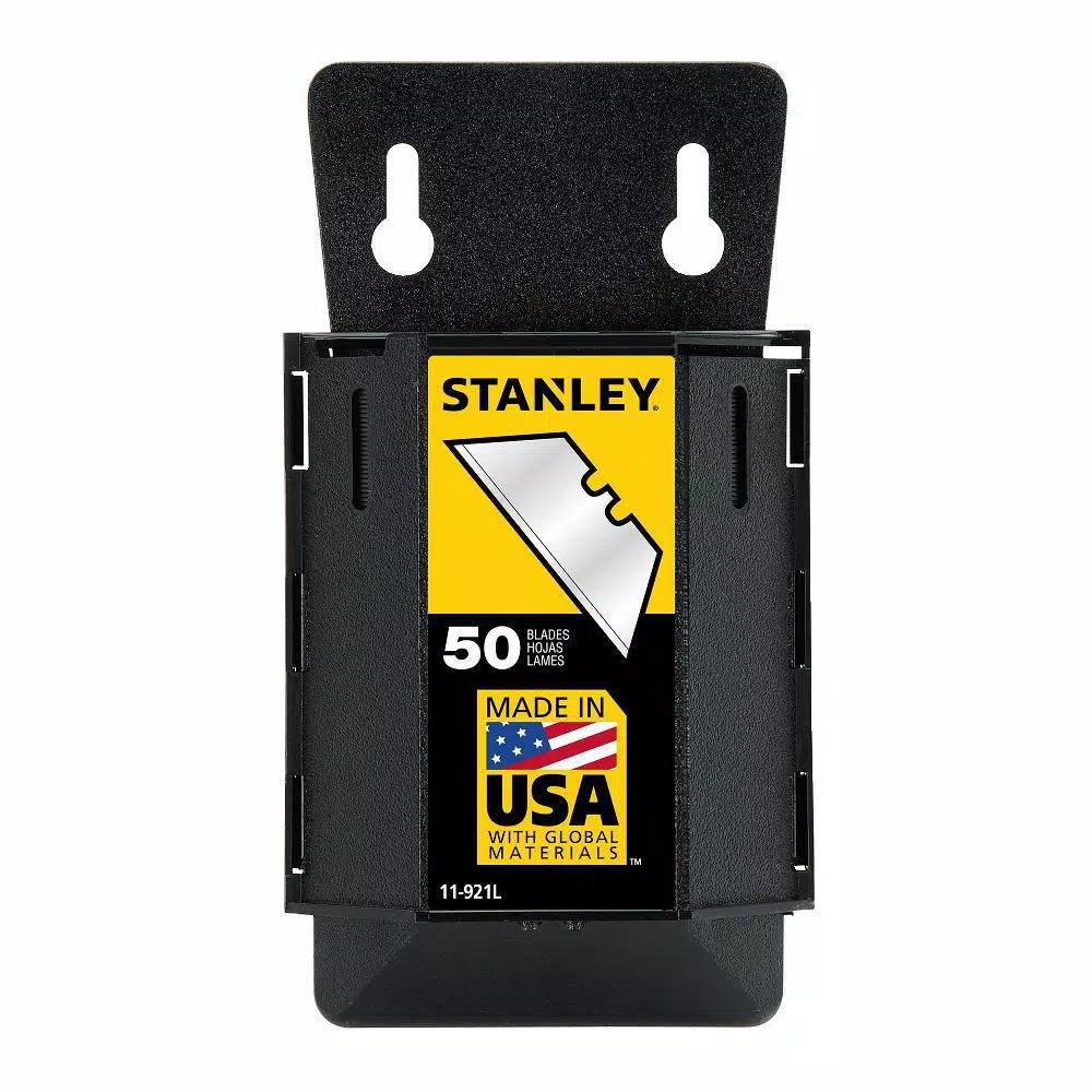 Stanley 1992 Heavy Duty Utility Blades with Dispenser (50-Pack) and#8211; XDC Depot