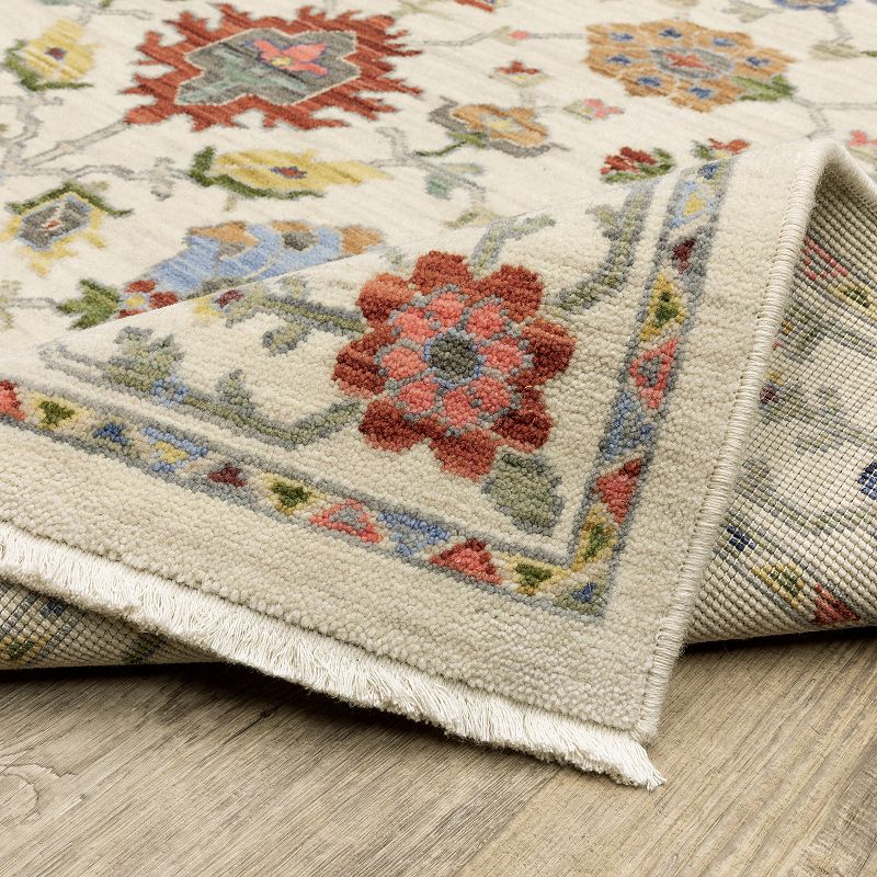 StyleHaven Lawson Traditional Floral Indoor Area Rug