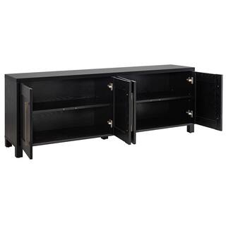 MeyerCross Chabot 68 in. Black Grain TV Stand Fits TV's up to 75 in. TV1368