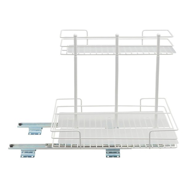 Household Essentials Double sided Pantry Organizer White