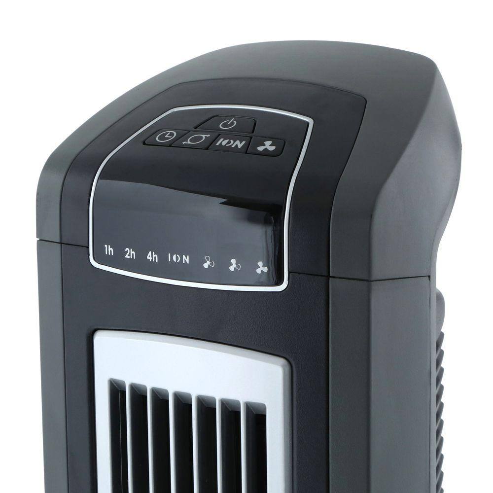 Lasko 42 in. Electronic Oscillating 3-Speed Tower Fan with Remote Control and Fresh-Air Ionizer 2559