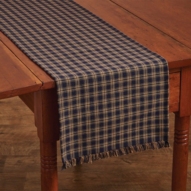 Park Designs Sturbridge Table Runner 54 quot l Navy