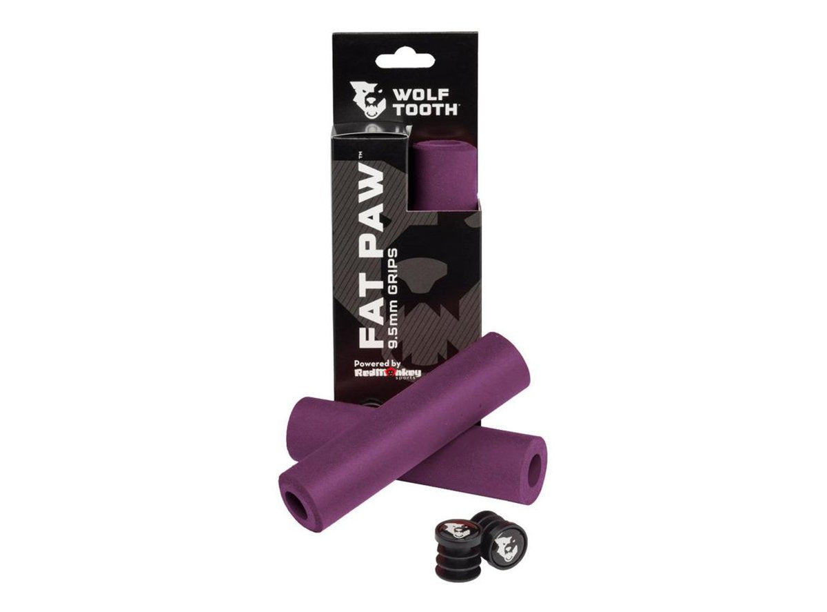 Wolf Tooth Components Fat Paw Grips - Purple